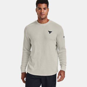 Under Armour Shirts Under Armour Mens Project Rock Waffle Crew